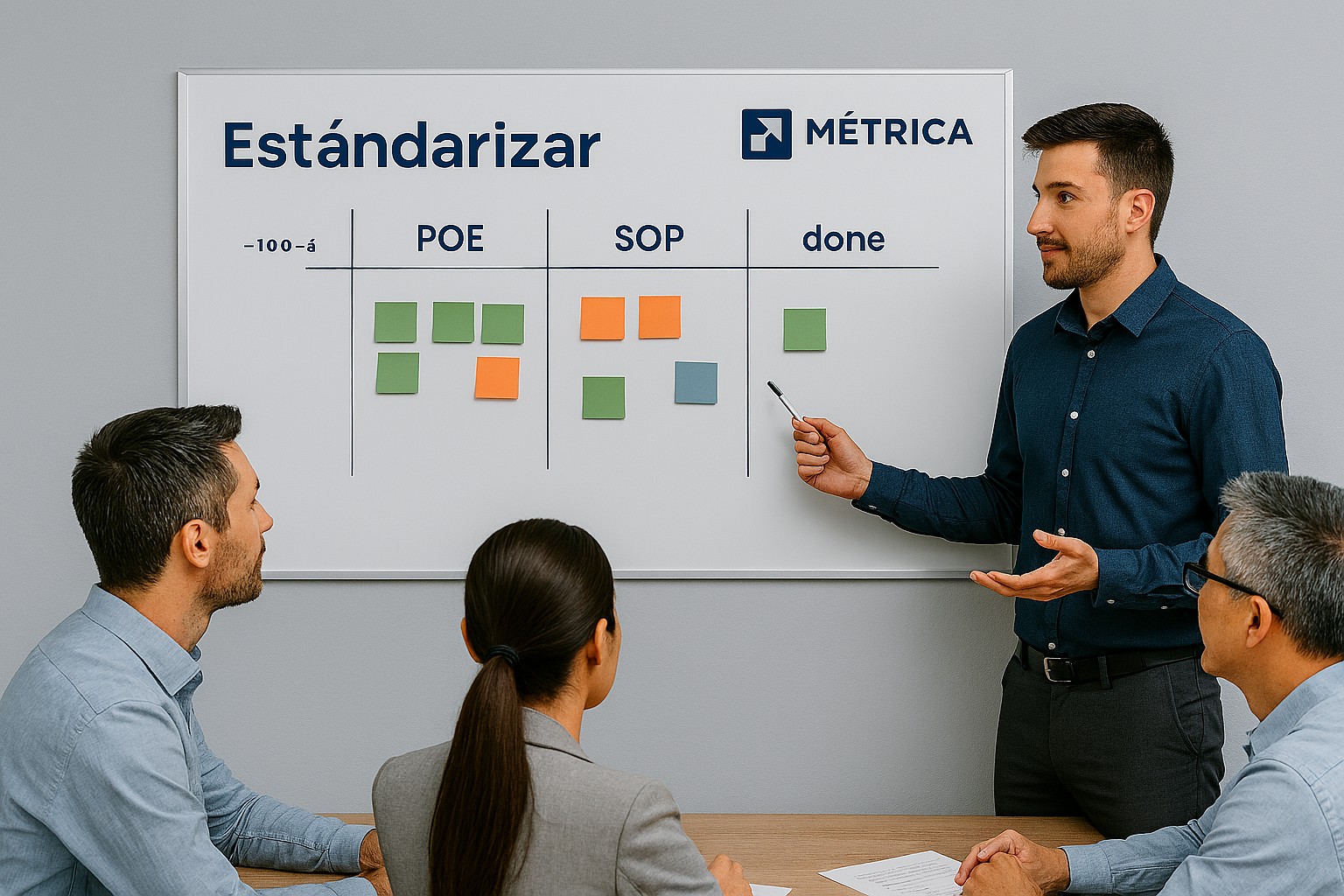 Estandarizar: Kanban con POE/SOP